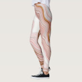 Marmortextur-Leggings Leggings (Links)