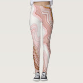 Marmortextur-Leggings Leggings (Vorderseite)