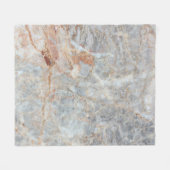 Marmortextur mit hoher Auflösung Fleecedecke (Vorderseite (Horizontal))