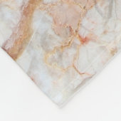 Marmortextur mit hoher Auflösung Fleecedecke (Ecke)