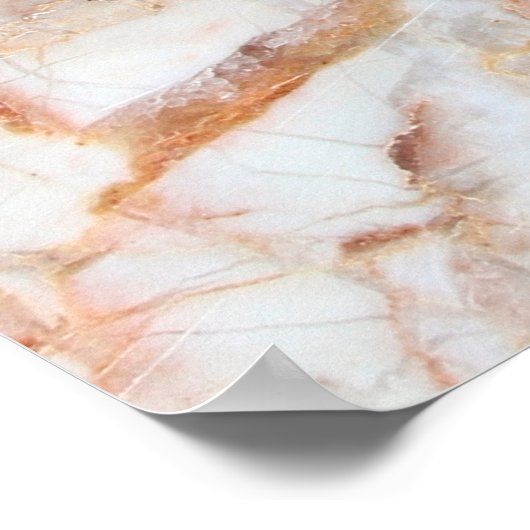 Marmortextur mit hoher Auflösung Poster (Ecke)