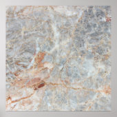 Marmortextur mit hoher Auflösung Poster (Vorne)