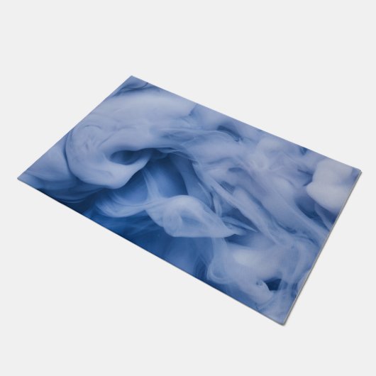 Marmortextur Natural Fußmatte (Schrägansicht)