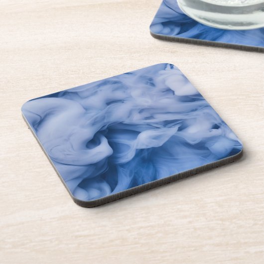 Marmortextur Natural Getränkeuntersetzer (Linke Seite)