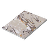 Marmortextur Natural Notizblock (Rotiert)