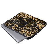 Marmortextur Niedlich Laptopschutzhülle (Vorne Knopf)