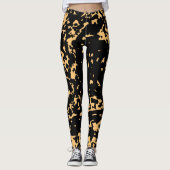 Marmortextur Niedlich Leggings (Vorderseite)
