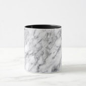 Marmortextur Tasse Schwarz-Weiß-Tasse (Zentrum)