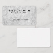 Marmortextur Visitenkarte (Vorne/Hinten)