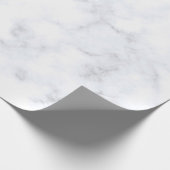 Marmortextur, weißes Muster Geschenkpapier (Ecke)