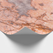 Marmortextur, weißes Muster Geschenkpapier (Ecke)