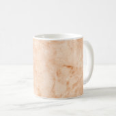 Marmortextur, weißes Muster Kaffeetasse (VorderseiteRechts)
