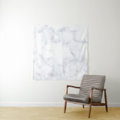 Marmortextur, weißes Muster Wandteppich (Beispiel (Horizontal))