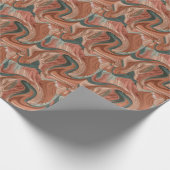 Marmortexturmuster Geschenkpapier (Ecke)