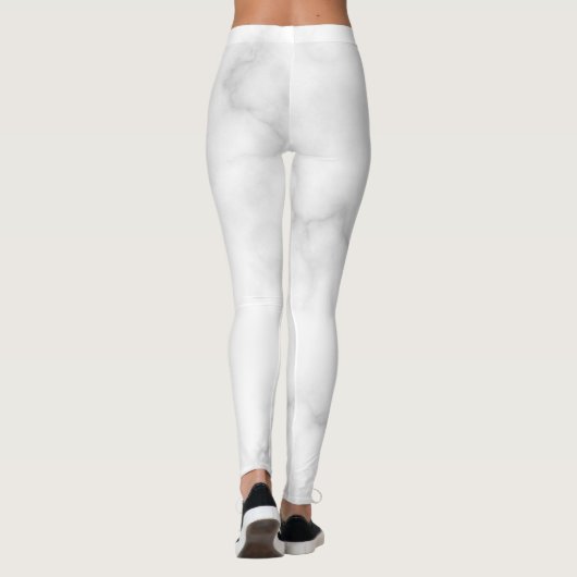 Marmortexturmuster Leggings (Rückseite)
