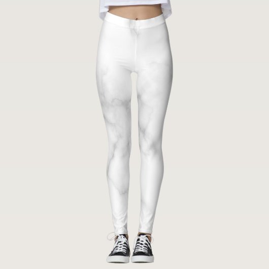 Marmortexturmuster Leggings (Vorderseite)
