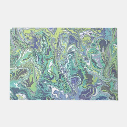 Marmortexturmuster Niedlich Fußmatte (Vorderseite)