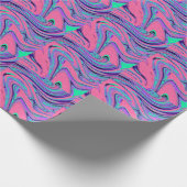 Marmortexturmuster niedlich geschenkpapier (Ecke)