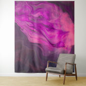 *~* Marmorträume Rosa Lila Abstrakte Kunst Wandteppich (Beispiel)