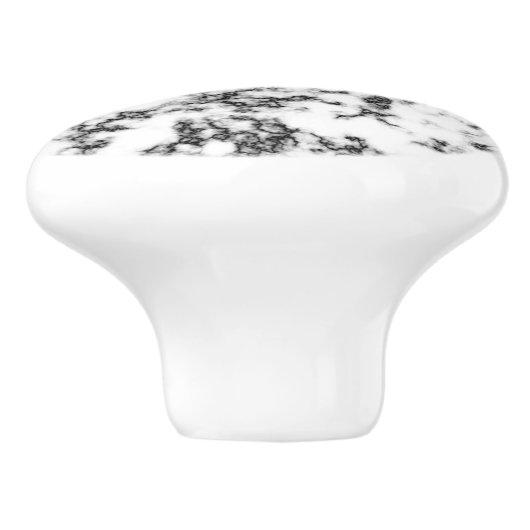 Marmortür oder -zieher keramikknauf (Seitenansicht)