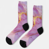 Marmoruntergrund Socken (Linkes Detail)