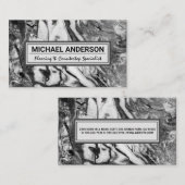 Marmoruntergrund Visitenkarte (Vorne/Hinten)