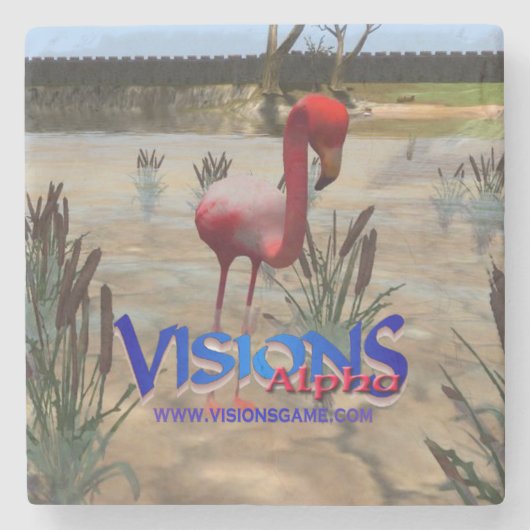 MARMORvisions-Getränk-Untersetzer Steinuntersetzer (Vorderseite)