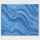 Marmorwackelpapier Geschenkpapier (Flach)