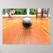 Marmorwelt - Farbe Poster (Vorne)