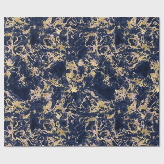 Marmorwirkung auf das Wrapping Paper Geschenkpapier (Flach)