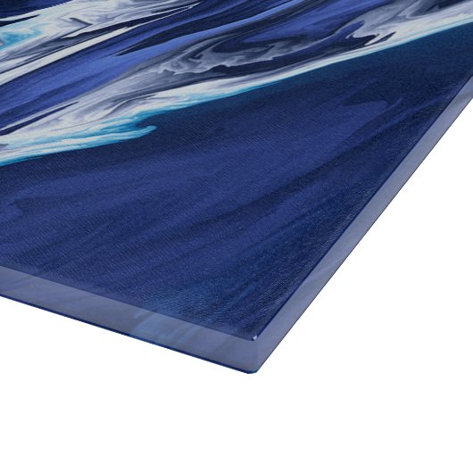 Marmorwirl Schneidebrett (Ecke)