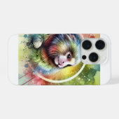 Marmosa in Serenity 170724AREF155 - Watercolor iPhone Hülle (Rückseite (Horizontal))