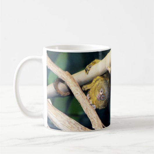 Marmoset Monkey Hallo da, Kaffee Tasse (Links)