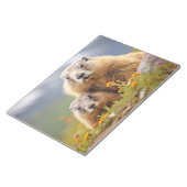 Marmot Animal Wild Beauty Freedom Wilderness Liebe Notizblock (angewinkelt)