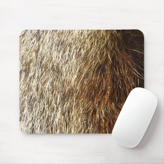 Marmot Fur Mousepad (Mit Mouse)