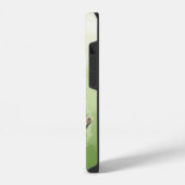 Marmot Groundhog Wasserfarben Tierwelt Natur iPhone Hülle (Linke Seite)