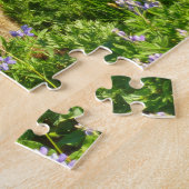 Marmot in den Wildblumen des Berges Rainier Puzzle (Seite)