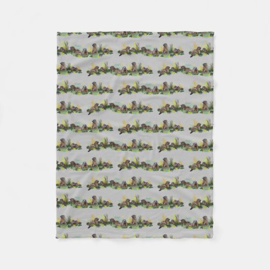 Marmot Meadow Fleece Blanket (grau) (Vorderseite)