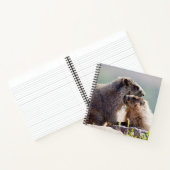 Marmot Mutter mit Baby Notizblock (Innenseite)