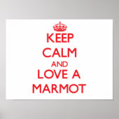 Marmot Poster (Vorne)