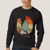 Marmot-Tier-Sonnenuntergang Sweatshirt (Vorderseite)