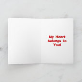 Marmot Valentinenkarte Feiertagskarte (Innenseite)