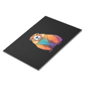 Marmot Vector Art mit lebhaften Farben Notizblock (angewinkelt)
