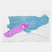 Marmot Woodchuck Skateboarding Geschirrtuch (Horizontal)