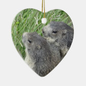 Marmottenschmuck Keramikornament (Rechts)