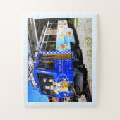 Marmottenzug in der Schweiz Puzzle (Vertikal)