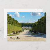 Marmousets spazieren im Garten von Versailles Postkarte (Vorne/Hinten)