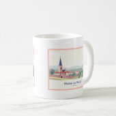 Marne-La-Vallée France Pastel Travel Kaffeetasse (VorderseiteRechts)