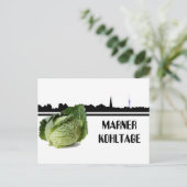 Marner Kohltage Postkarte (Stehend Vorderseite)