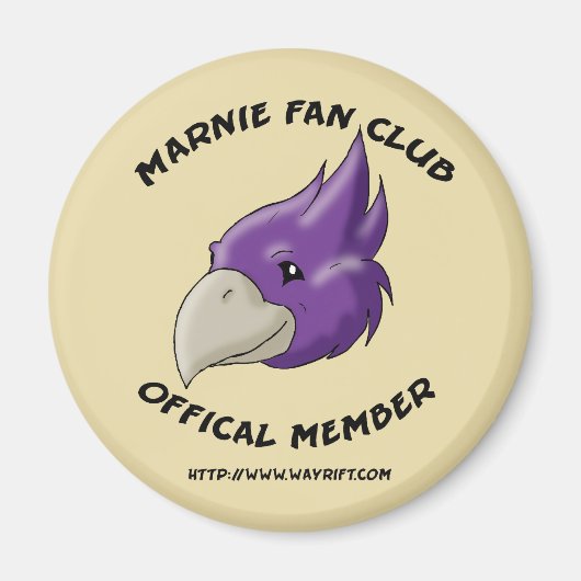 Marnie Fan Club Magnet (Vorne)
